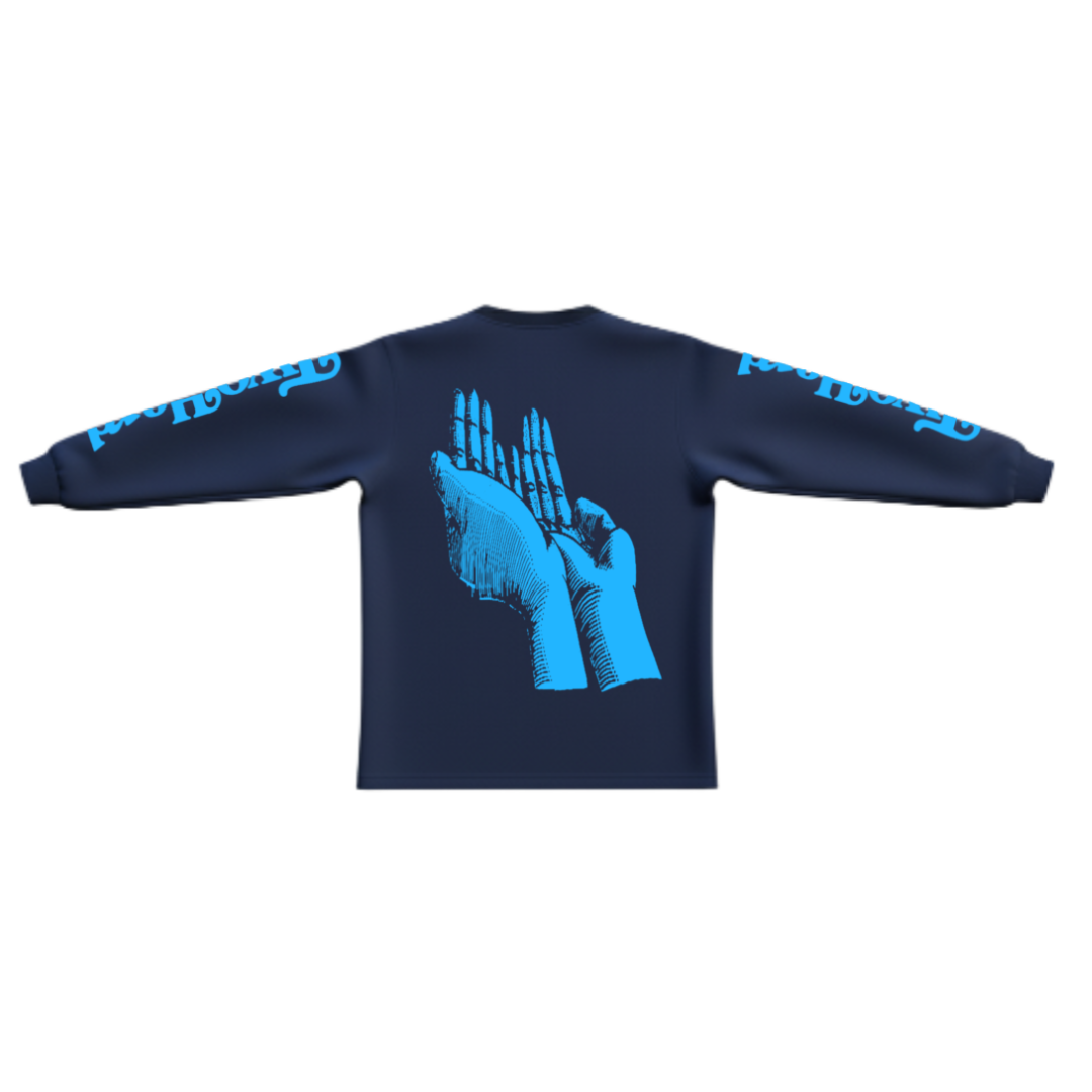Mains Sacrees (Sacred Hands) long sleeve Tee