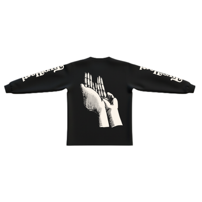 Mains Sacrees (Sacred Hands) long sleeve Tee